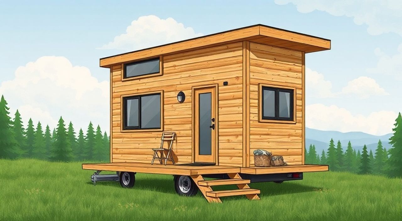 Дерево-клееный брус: 15 причин выбрать для off-grid tiny-house