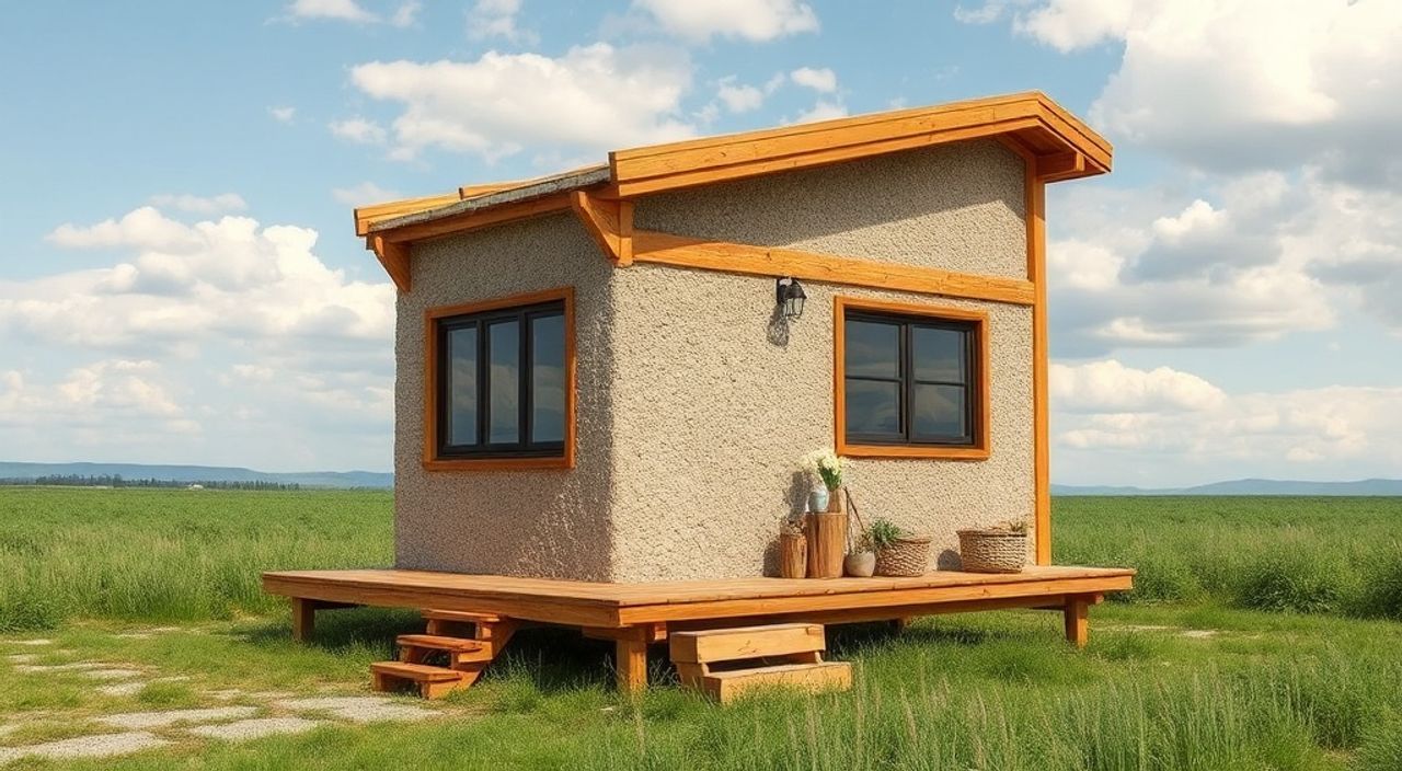 DIY: A-frame мини-дом из hempcrete — 15 шагов