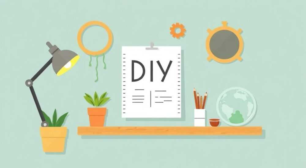 Diy-декор для дома: пошаговый план решения быстро и просто
