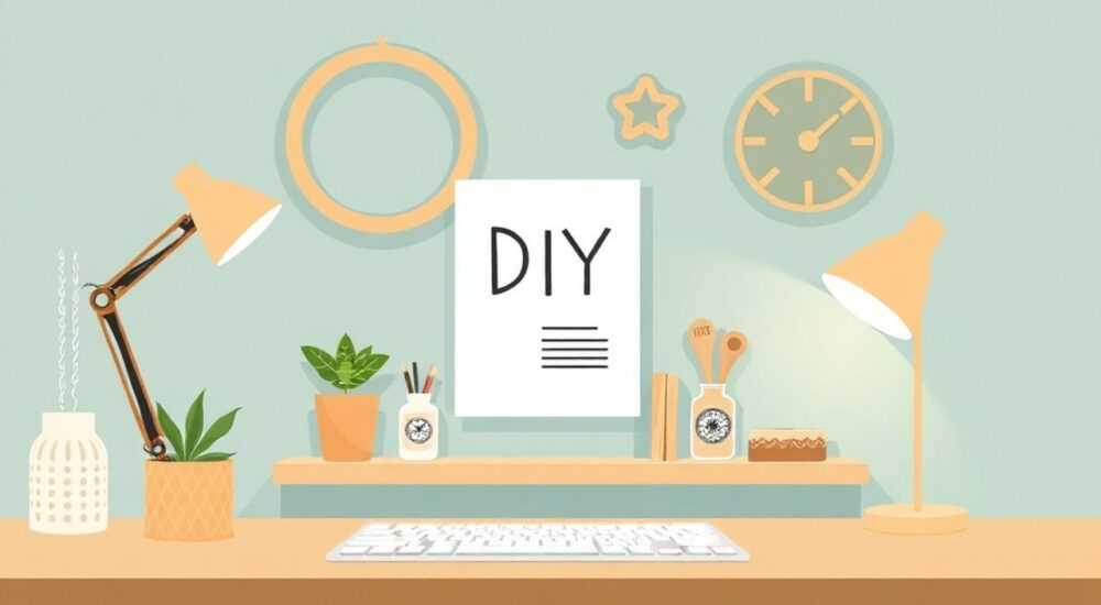 Diy-декор для дома: практический гид: советы на практическом примере