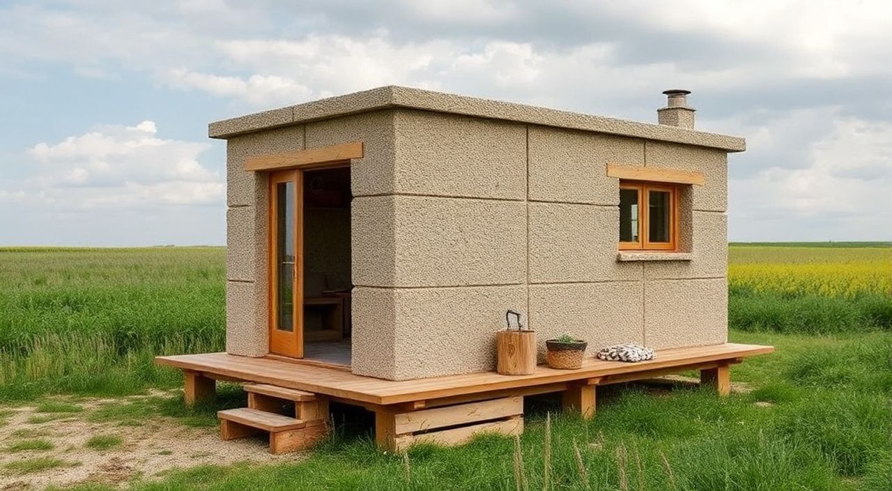 DIY: Eco‑cab из hempcrete — 15 шагов