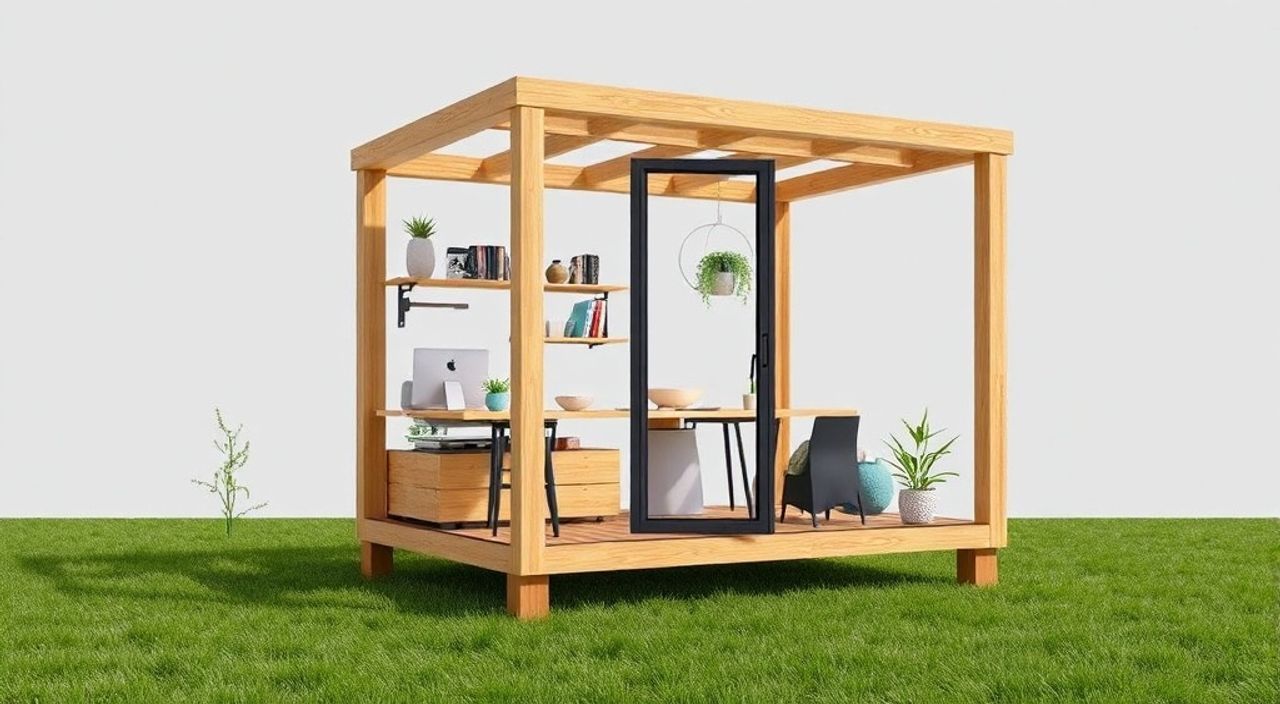 DIY: Eco‑cab из каркас из LGS — 5 шагов