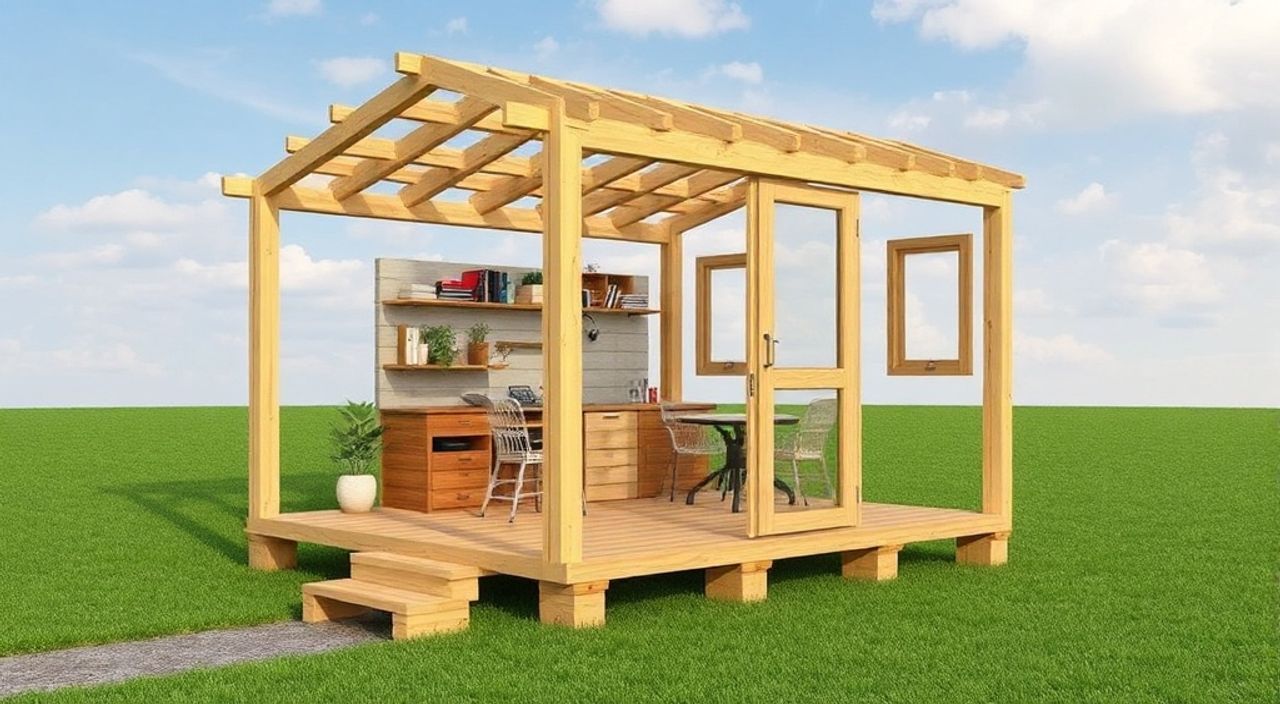 DIY: Eco‑cab из клееный ЛВЛ — 10 шагов