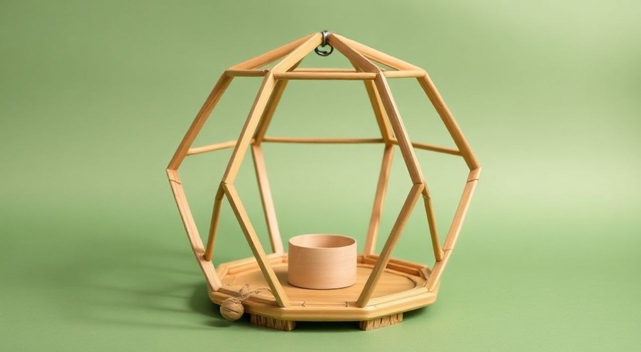 DIY: geo-dome из бамбуковый каркас — 5 шагов