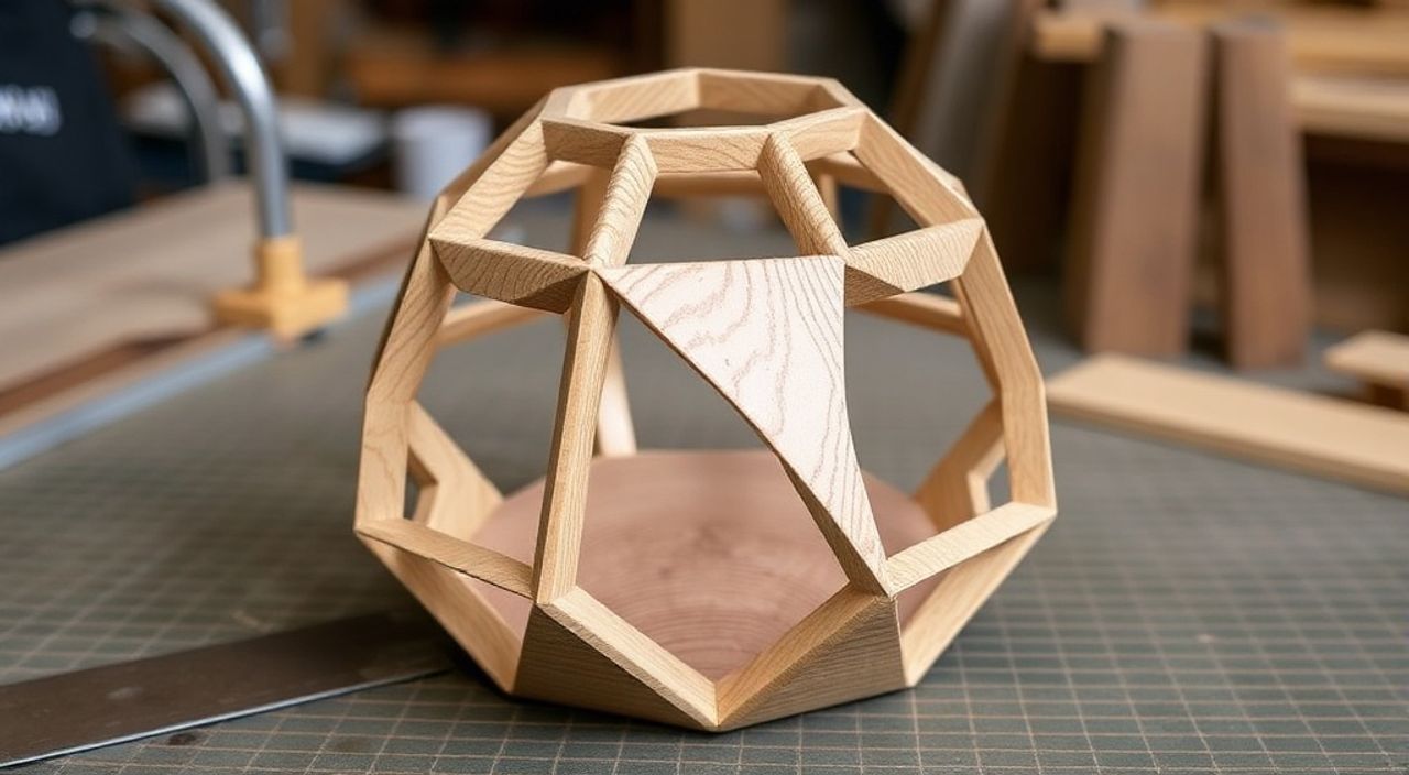 DIY: geo-dome из дерево-клееный брус — 10 шагов