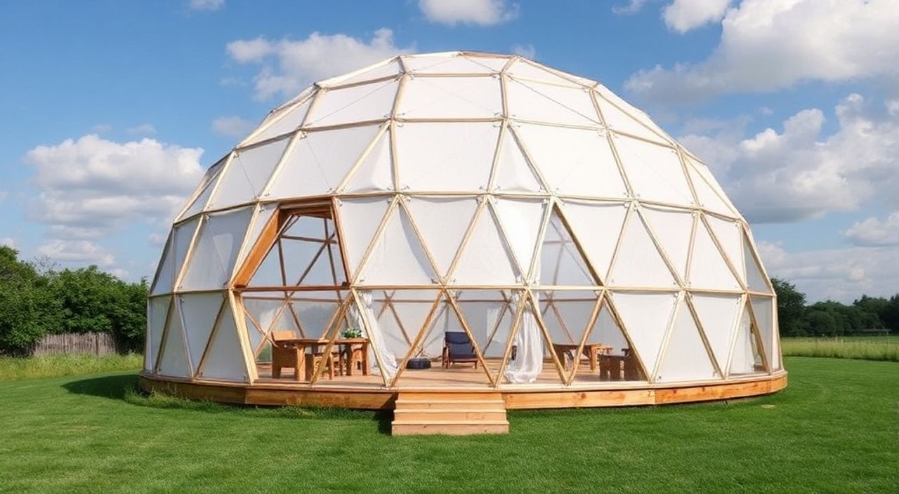 DIY: geo-dome из панели Kingspan — 10 шагов