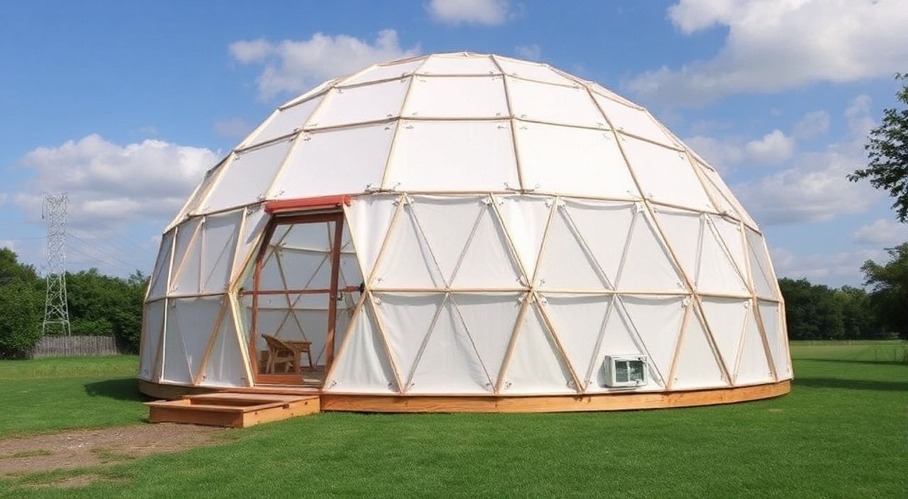 DIY: geo-dome из панели Kingspan — 15 шагов