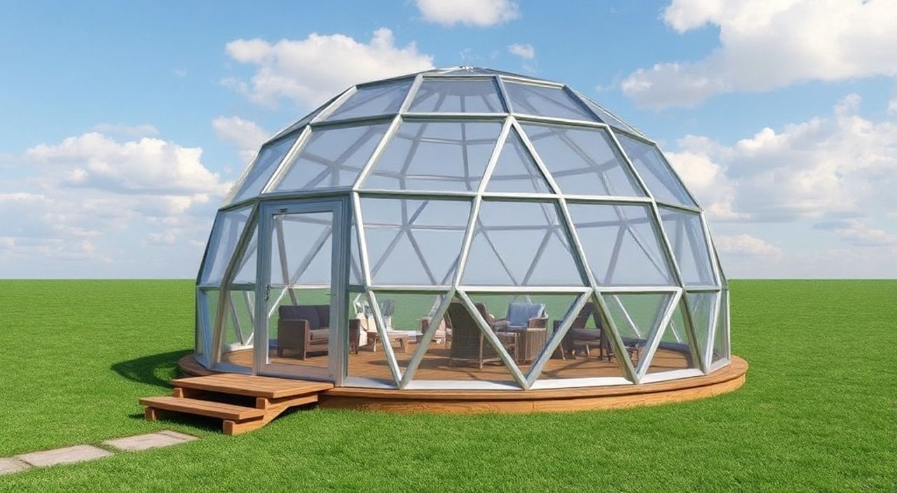 DIY: geo-dome из SIP-панели — 15 шагов