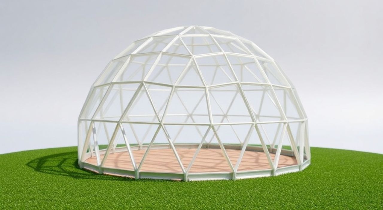DIY: geo-dome из структурный полимер — 15 шагов