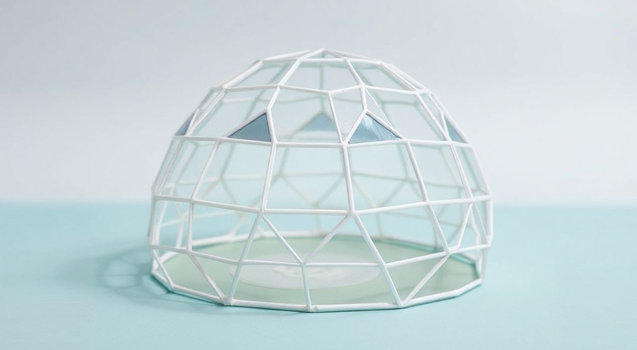 DIY: geo-dome из структурный полимер — 5 шагов