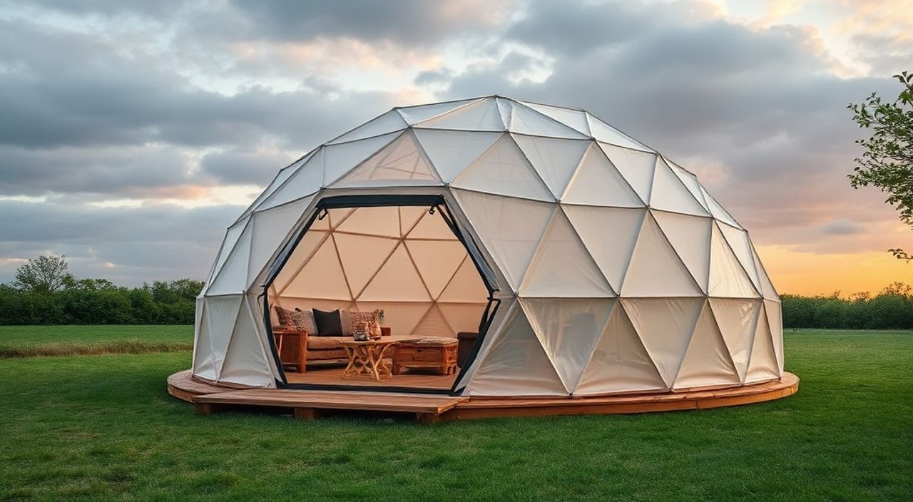 DIY: Glamping dome из панели Kingspan — 10 шагов