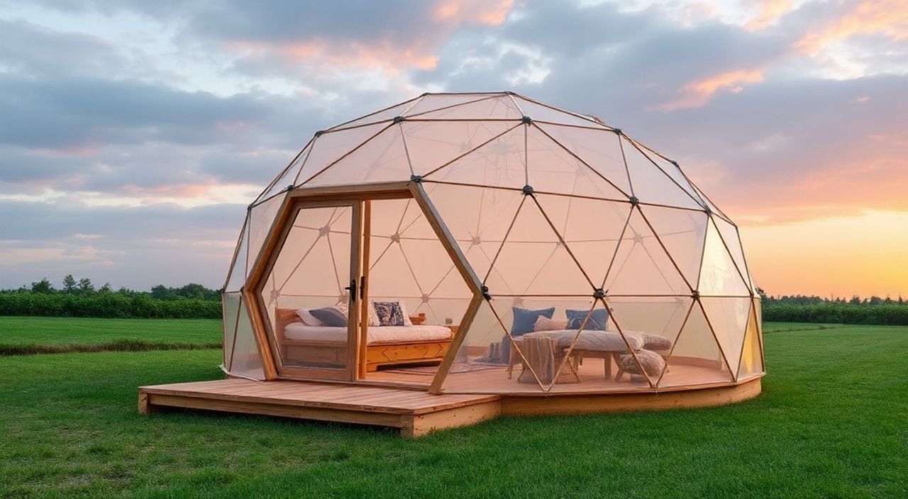 DIY: Glamping dome из SIP-панели — 10 шагов