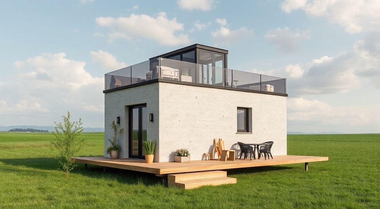 DIY: micro-loft из фиброцемент — 10 шагов