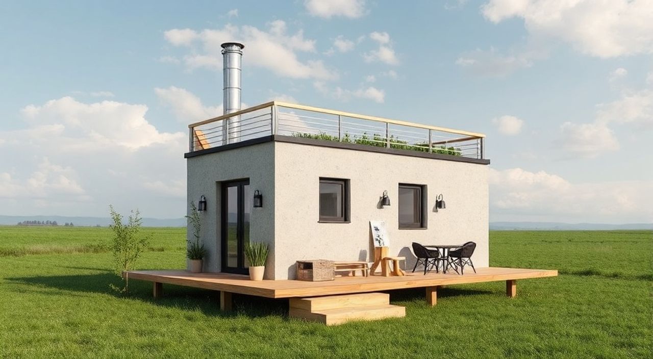 DIY: micro-loft из фиброцемент — 15 шагов
