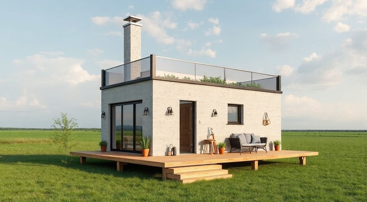 DIY: micro-loft из фиброцемент — 5 шагов