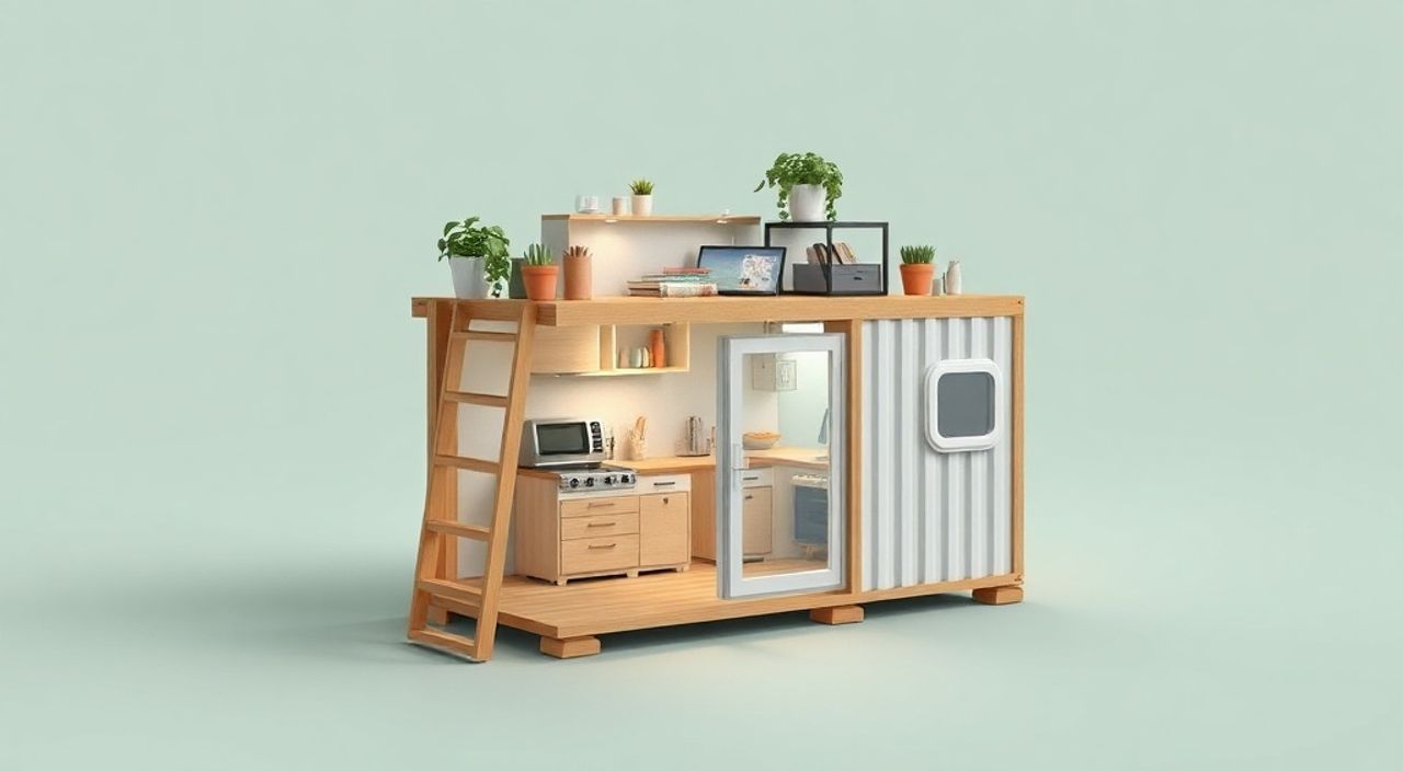 DIY: micro-loft из контейнер High-Cube — 10 шагов