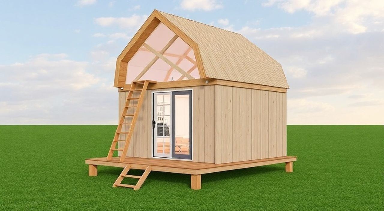 DIY: micro-loft из панели Kingspan — 10 шагов