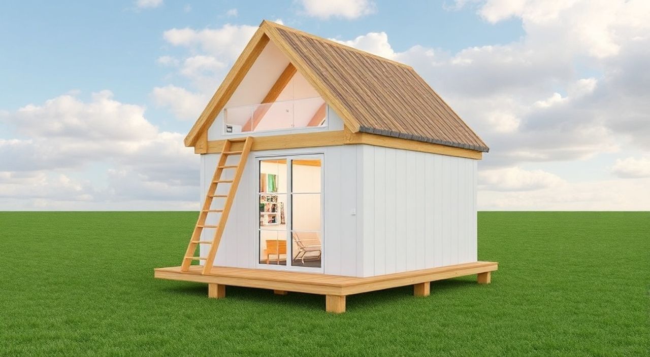DIY: micro-loft из панели Kingspan — 5 шагов