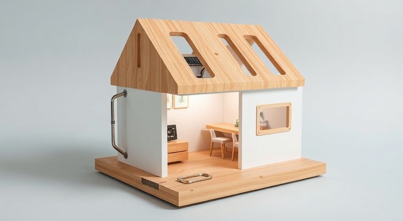 DIY: micro-loft из полиуретановая сэндвич-панель — 10 шагов