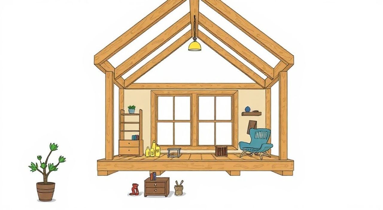 DIY: micro-loft из рамный брус — 10 шагов