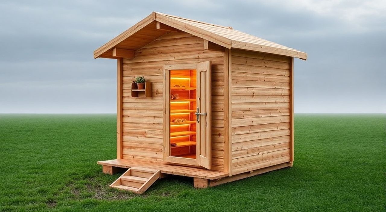DIY: micro-loft из Thermowood — 10 шагов