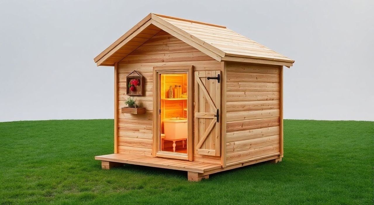 DIY: micro-loft из Thermowood — 5 шагов