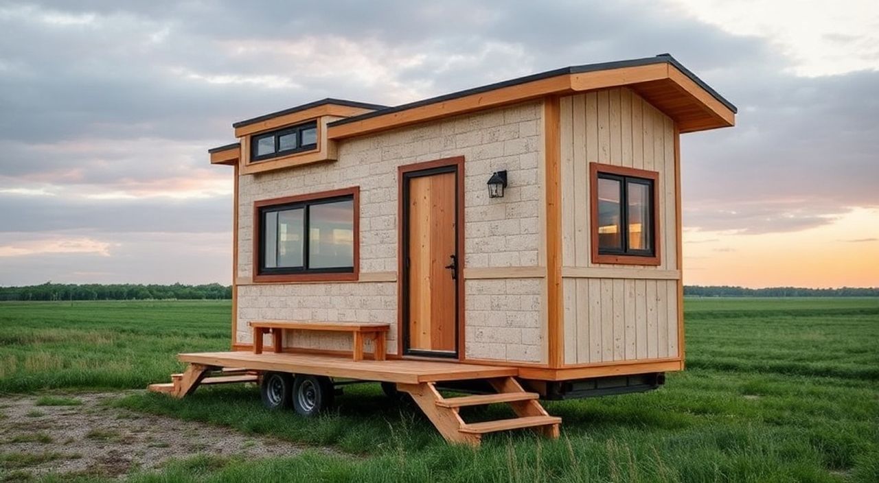 DIY: off-grid tiny-house из PIR-утеплитель — 5 шагов