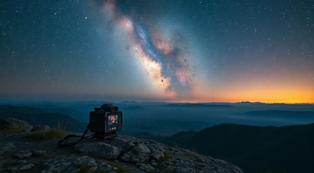 Длинная выдержка + adobe lightroom для астрофотографии