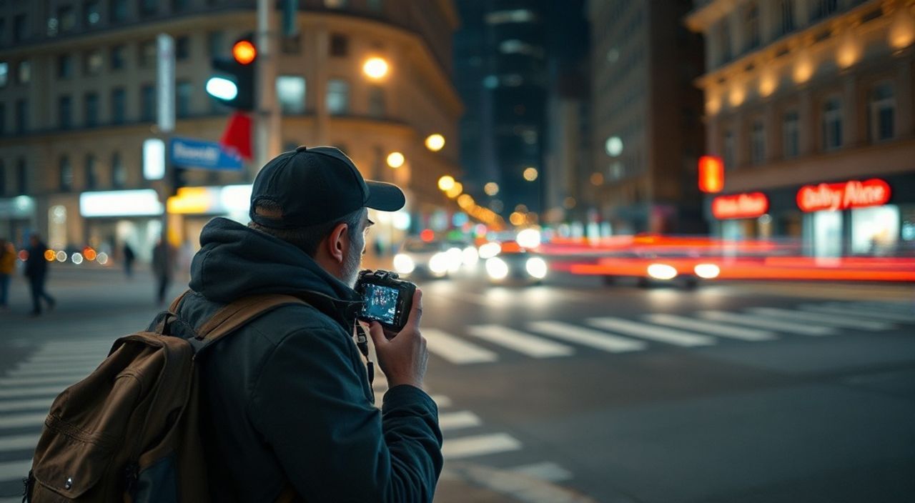 Длинная выдержка + adobe lightroom для уличной фотографии