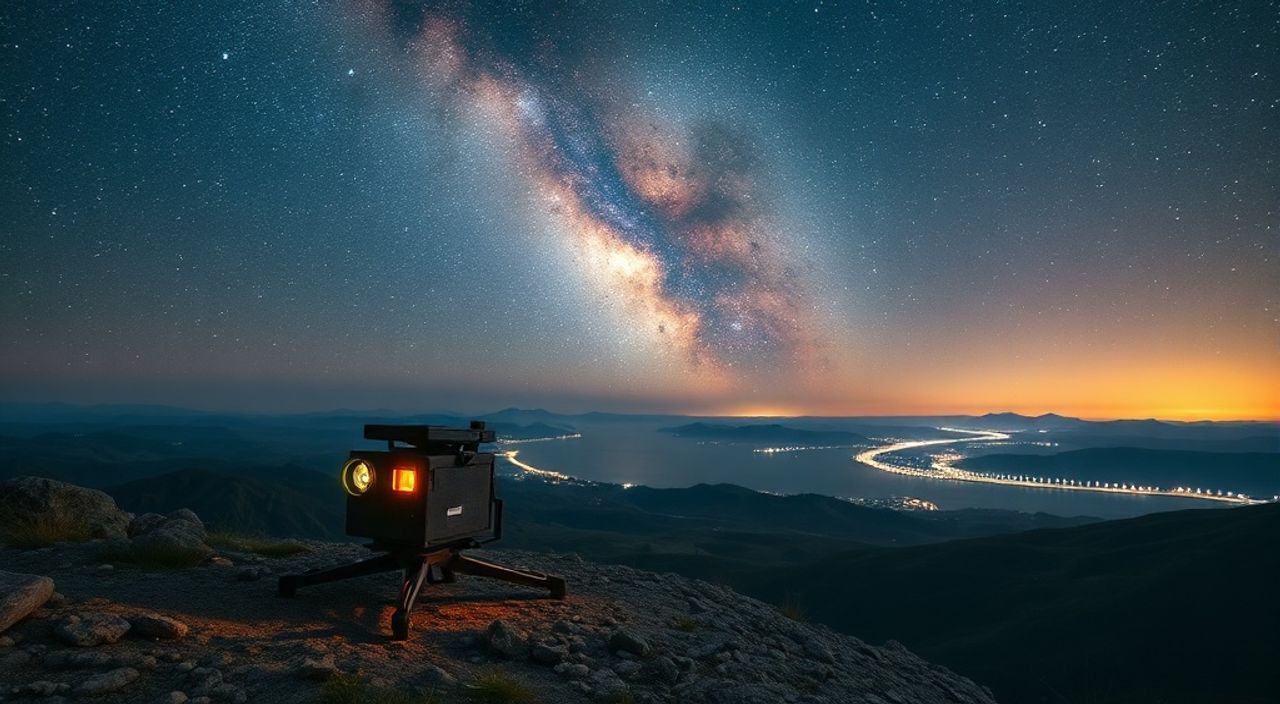 Длинная выдержка + affinity photo для астрофотографии