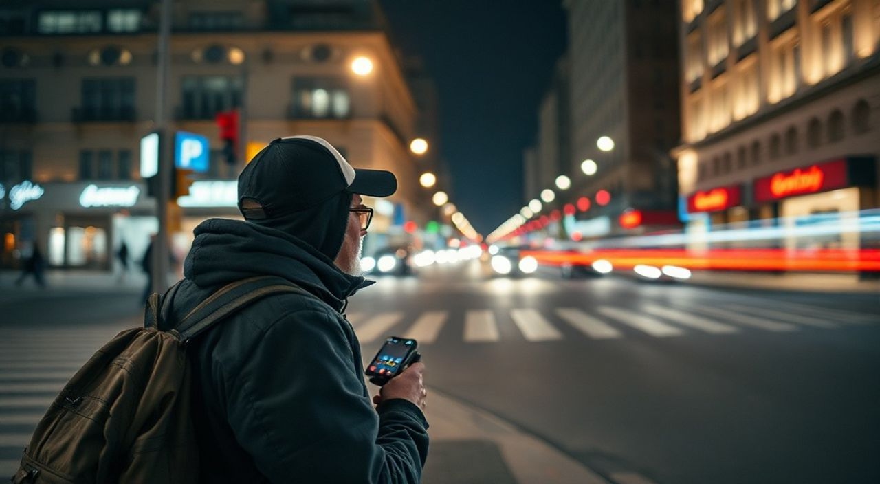 Длинная выдержка + luminar neo для уличной фотографии
