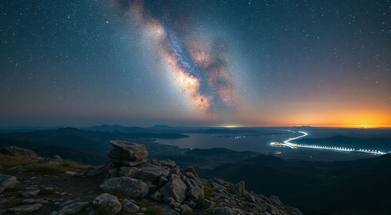 Длинная выдержка + on1 photo raw для астрофотографии