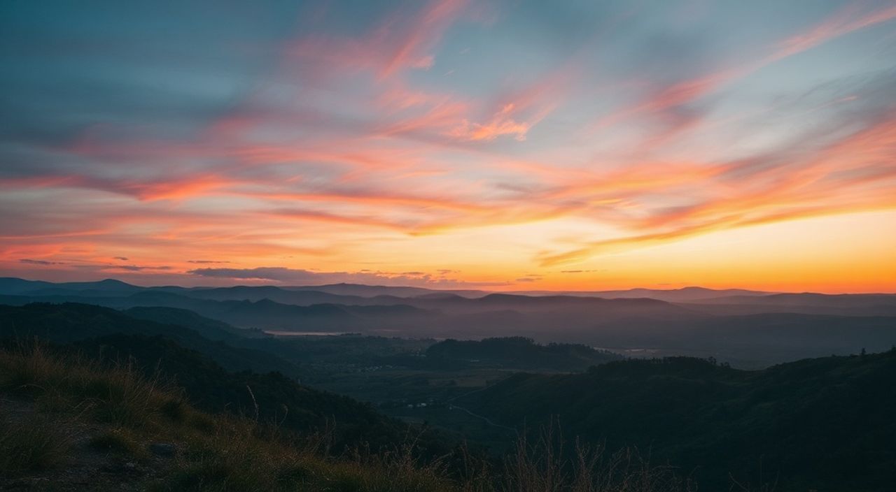 Длинная выдержка + on1 photo raw для пейзажа на закате