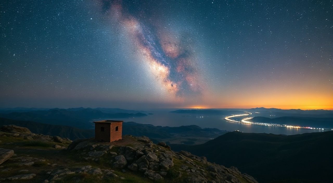 Длинная выдержка + photoshop для астрофотографии