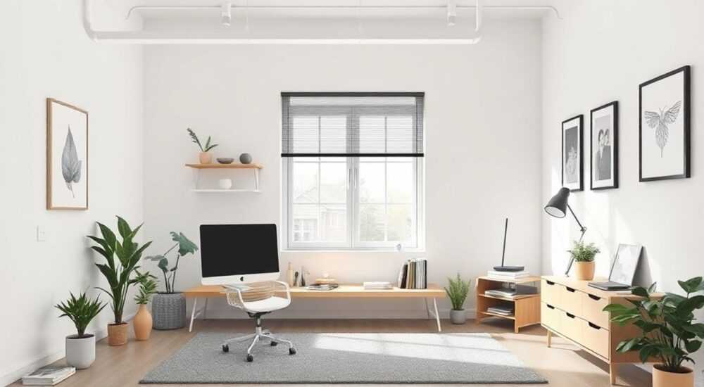 Домашний upgrade неоклассического студии 20 м² в духе минимализма