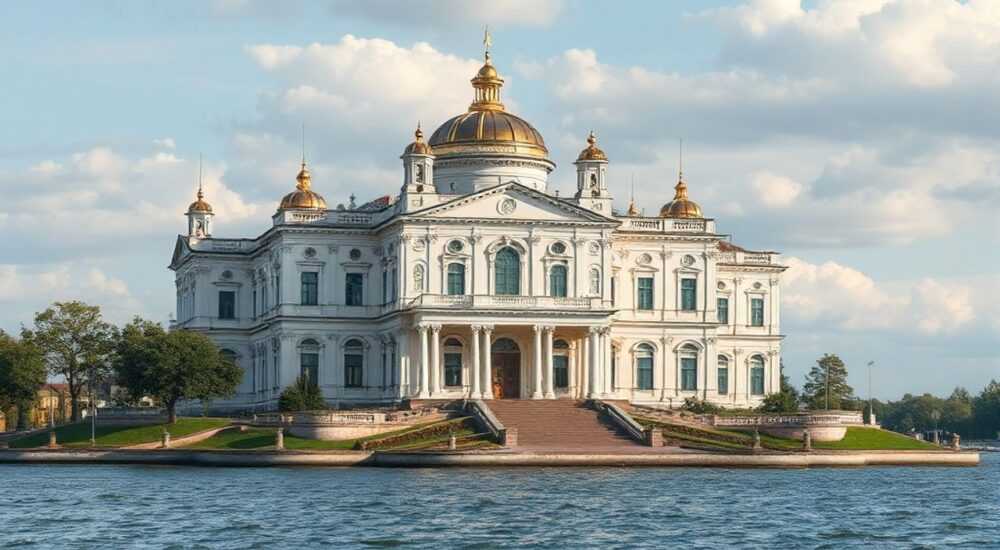 Дворец меньшикова на васильевском острове архитектор
