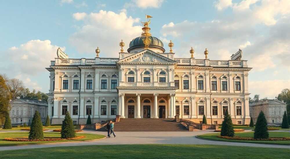 Дворец в павловске архитектор
