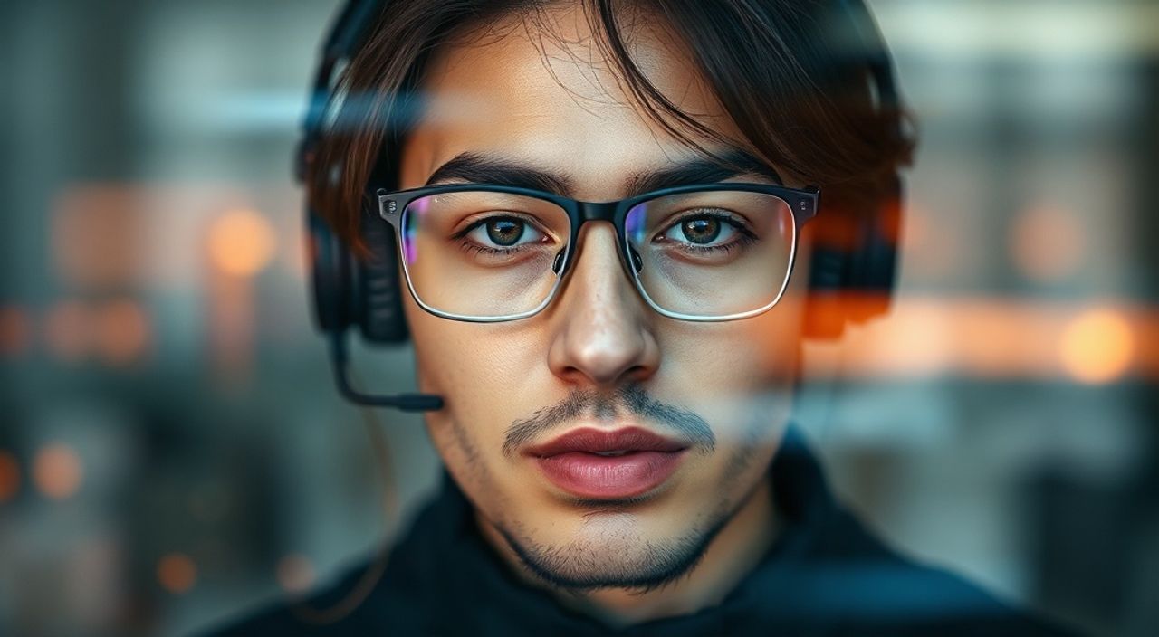 Двойная экспозиция + affinity photo для портрета