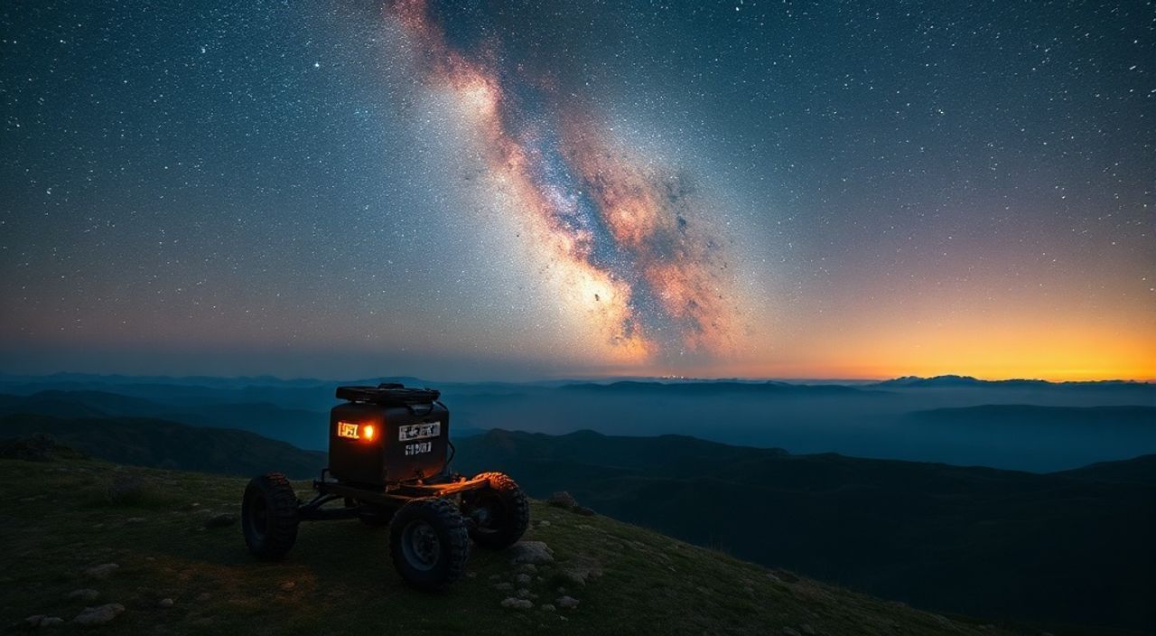 Двойная экспозиция + photoshop для астрофотографии