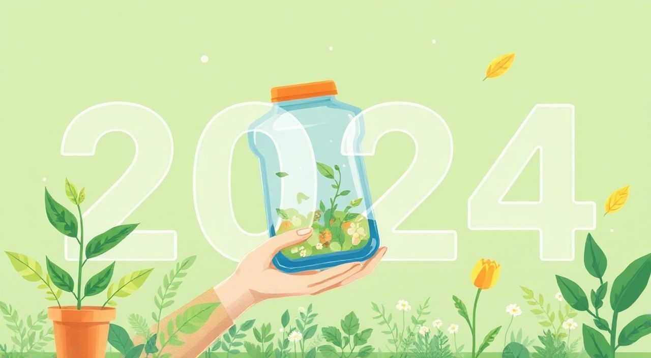 Экономия ресурсов: растительные пластики в цифрах 2024
