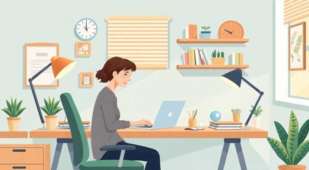 Экспертный обзор пастельного кабинета на маленькой площади