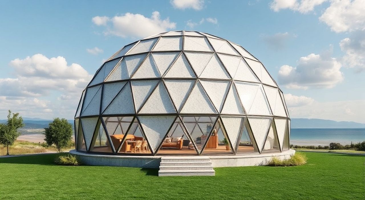 Фиброцемент: 15 причин выбрать для geo-dome