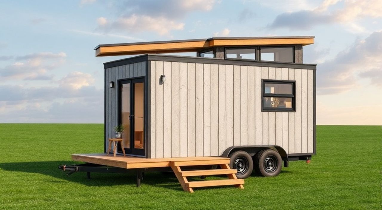 Фиброцемент: 15 причин выбрать для складной tiny‑house
