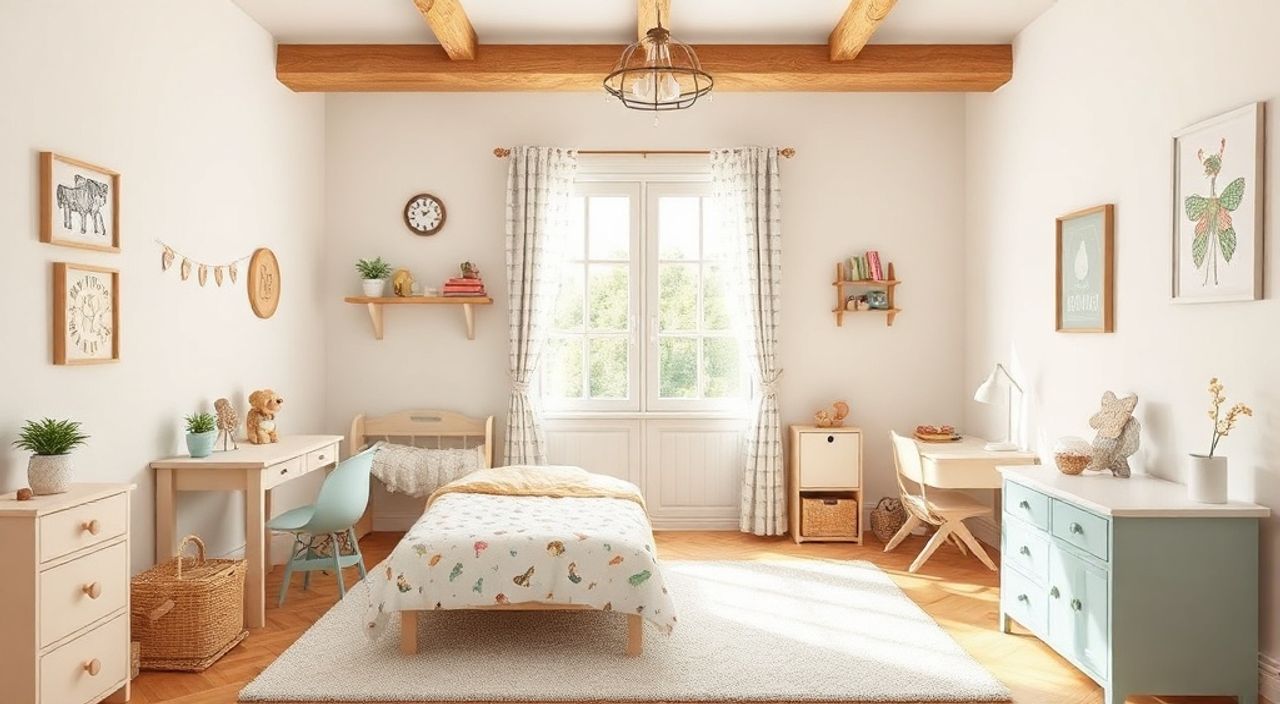 Французский прованс: 10 причин выбрать для детской 10 м²