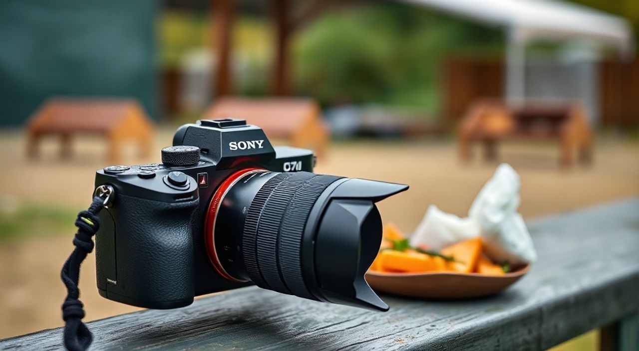 Фуд‑фото: идеи съёмки на улице на sony a9 iii
