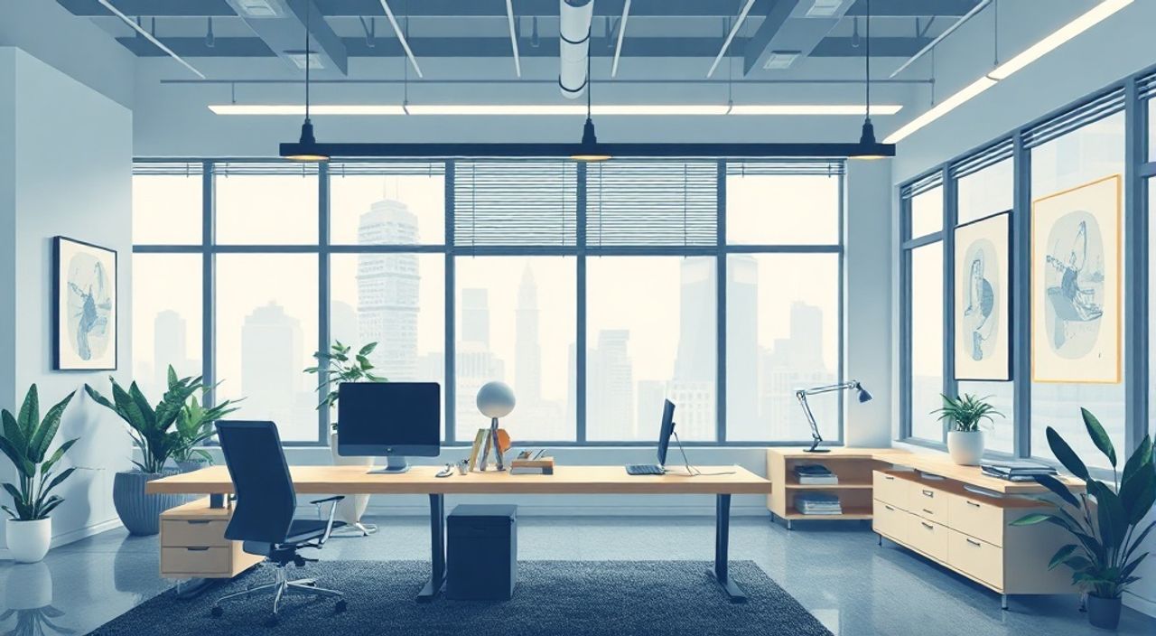 Футуризм: 5 причин выбрать для кабинета 7 м²