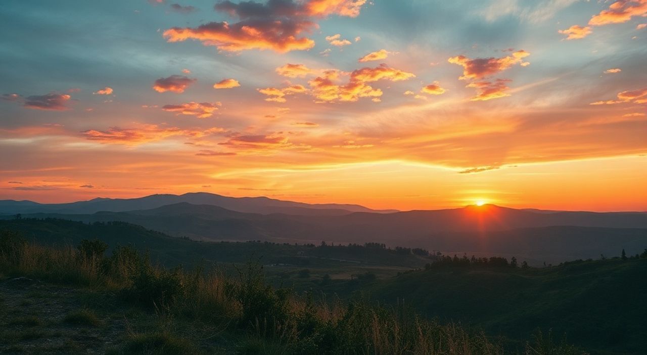Hdr + luminar neo для пейзажа на закате