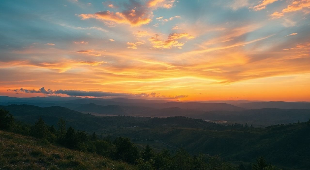 Hdr + on1 photo raw для пейзажа на закате