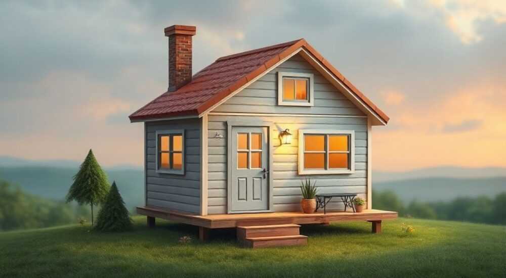 Идеальный микс контрастного tiny‑house с эффектом вау