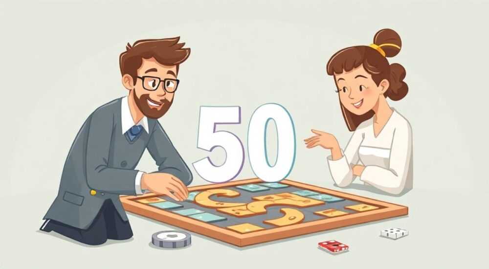 Игра настольная 50 игр для всей семьи